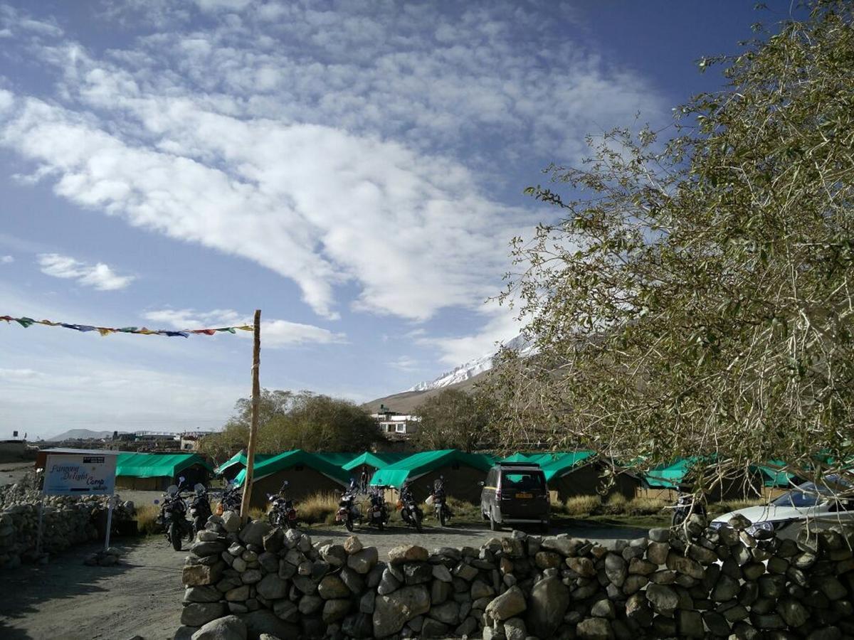 Pangong Delight Camps And Cottages Spangmik Exterior foto