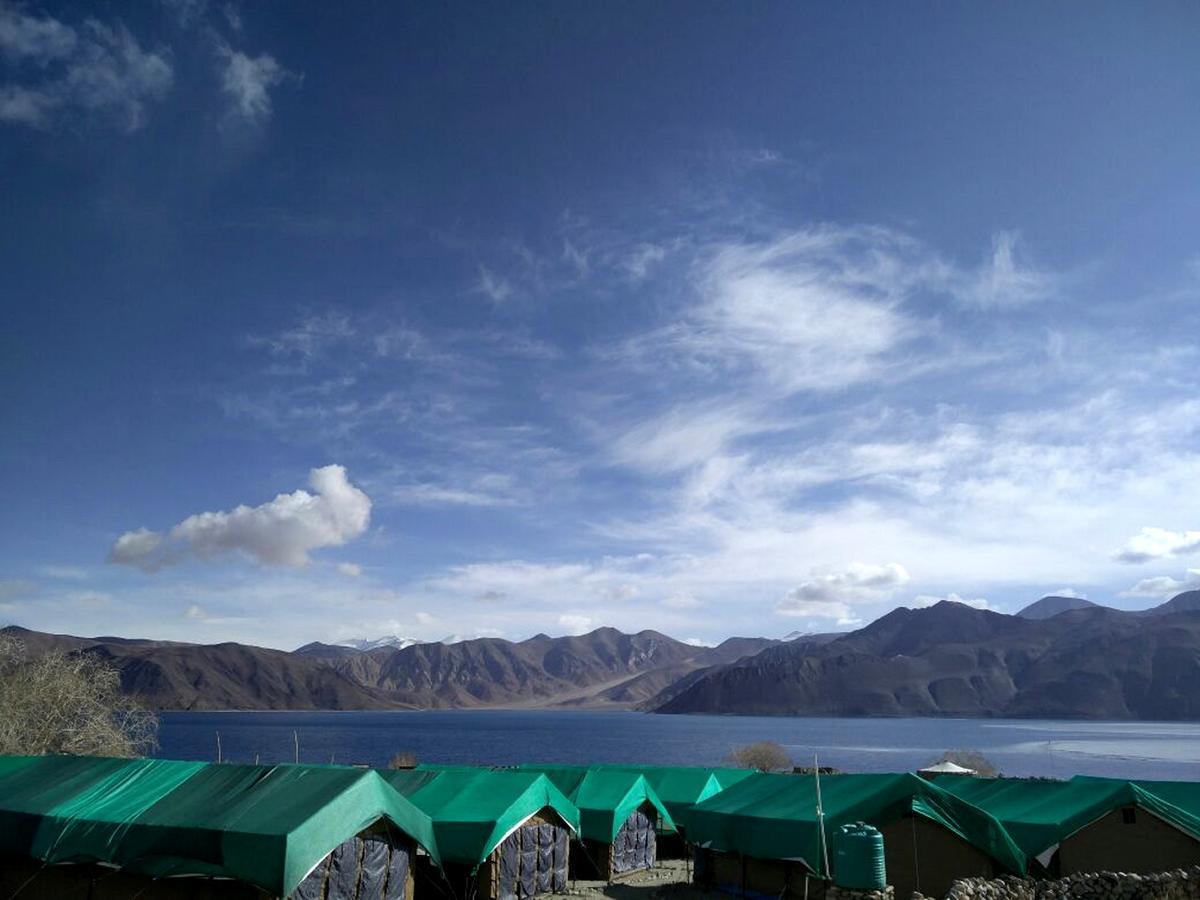 Pangong Delight Camps And Cottages Spangmik Exterior foto