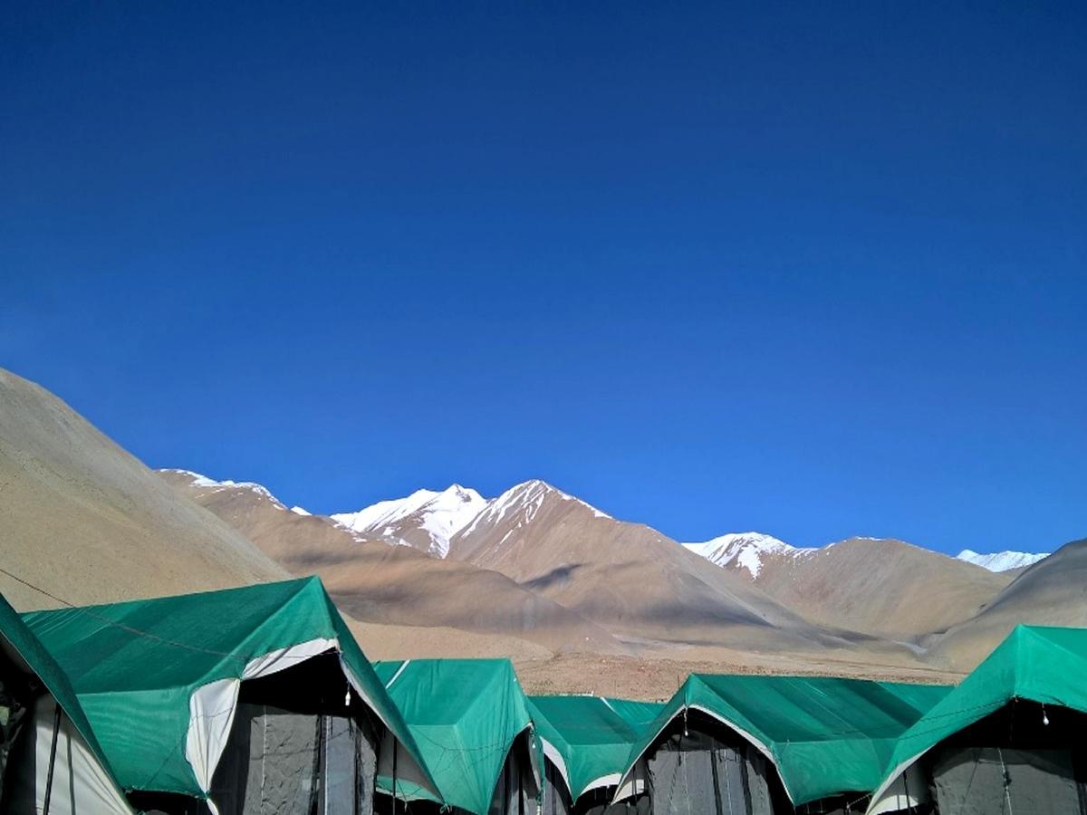 Pangong Delight Camps And Cottages Spangmik Exterior foto