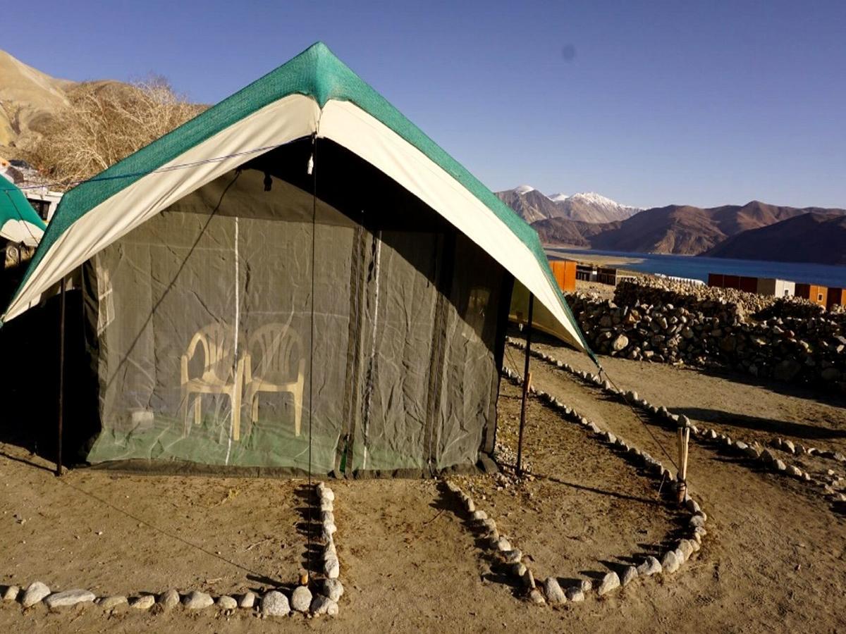 Pangong Delight Camps And Cottages Spangmik Exterior foto